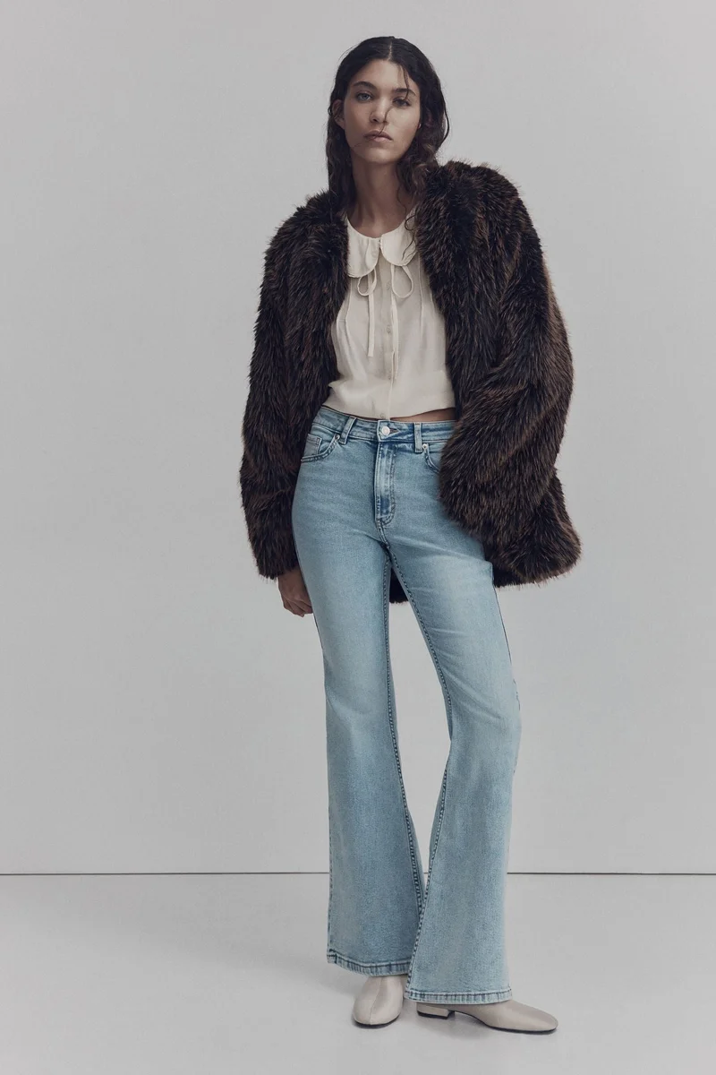 H&M  Flared High Jeans for Women | Best Price UAE